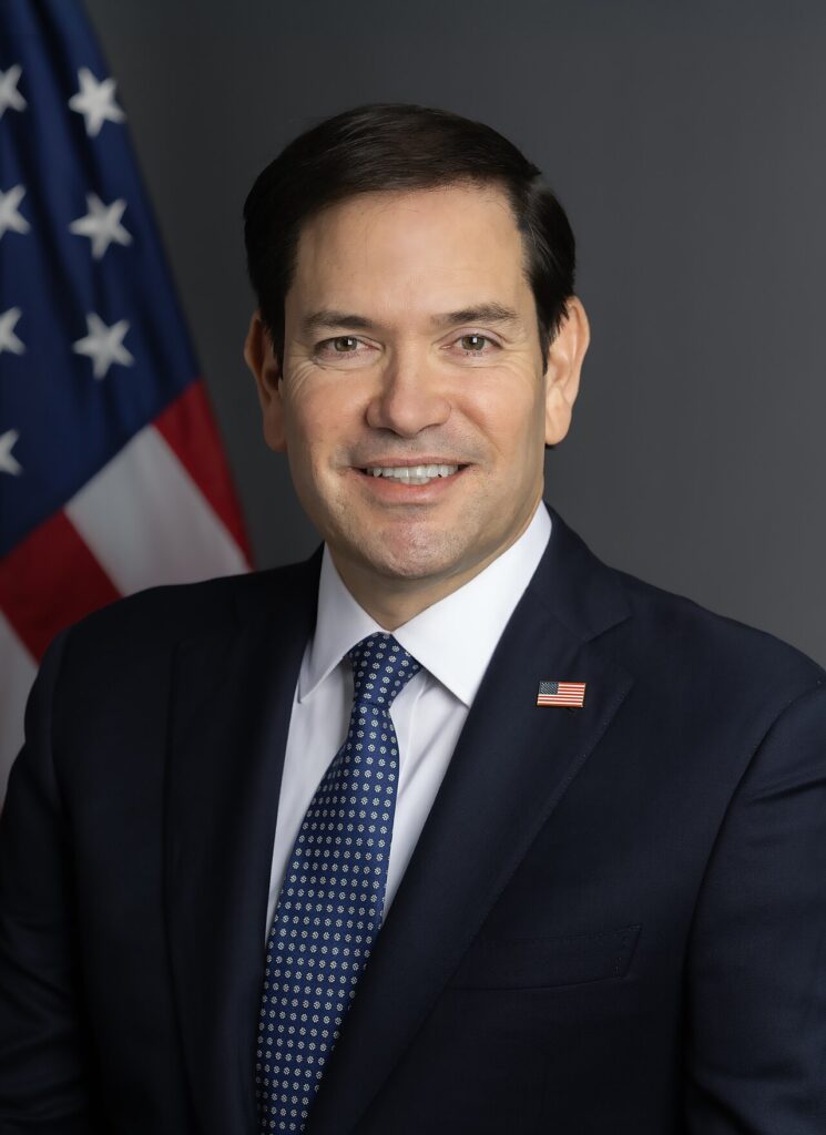 Marco Rubio, tendencia en RD tras reunirse con el canciller Ito Bisonó en Washington Retrato oficial del secretario de Estado de Estados Unidos, Marco Rubio